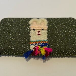 A&B beaded wallet
